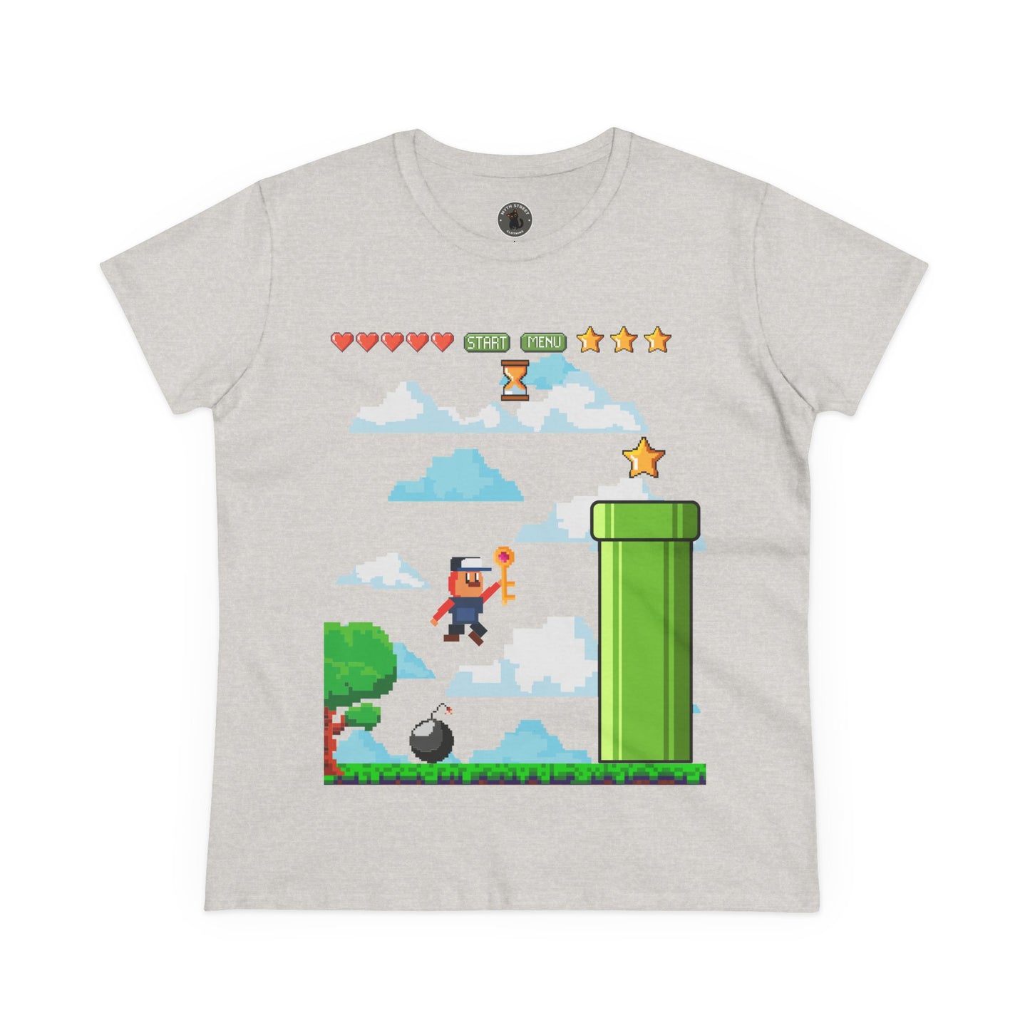 Video Game Women's Midweight Cotton Tee