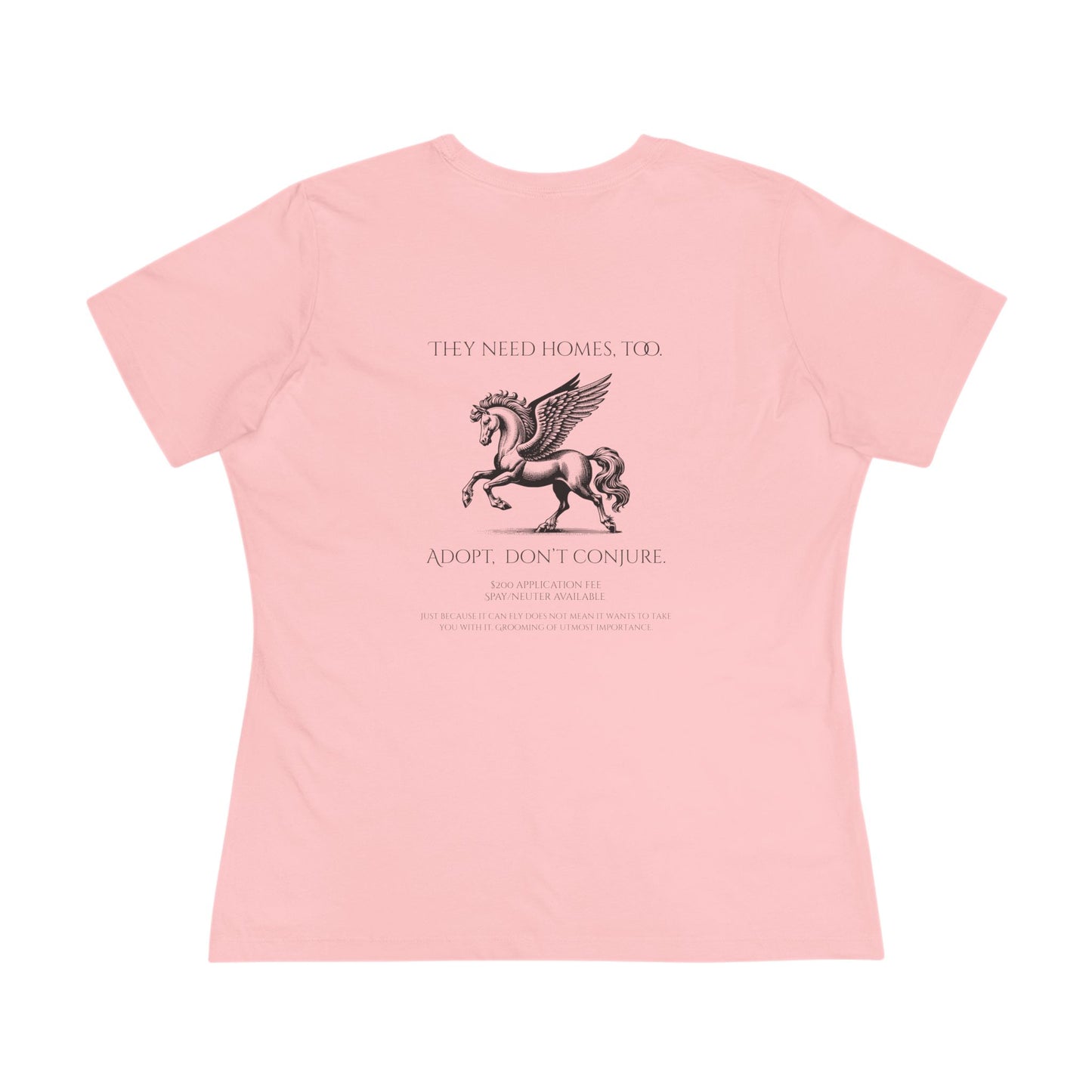 Adopt Pegasus Women's Cotton Tee
