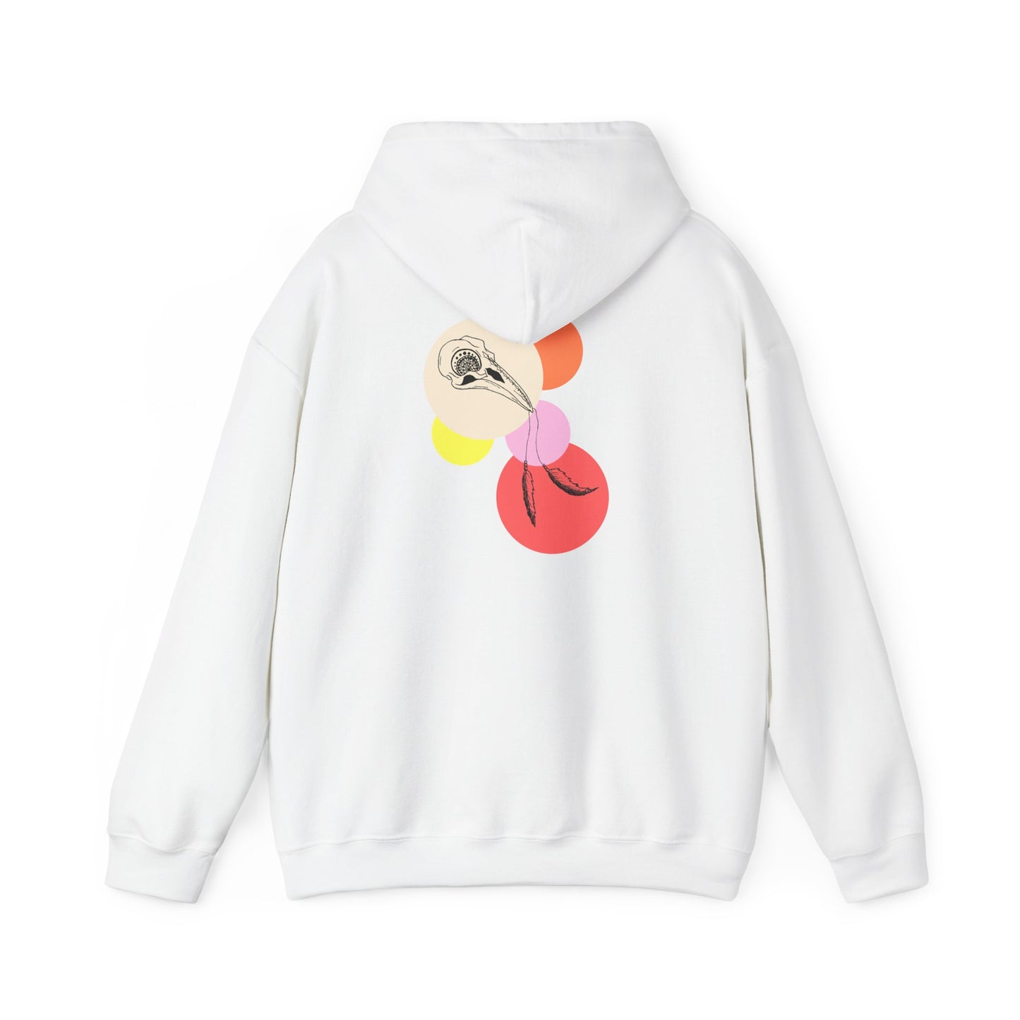 Crow Skull Unisex Heavy Blend™ Hooded Sweatshirt
