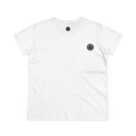 Abstract Gold and Black Women's Tee