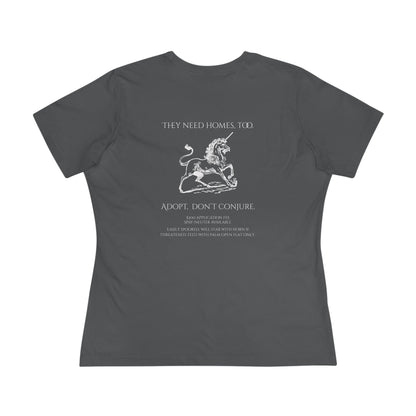 Adopt Unicorn Women's Cotton Tee