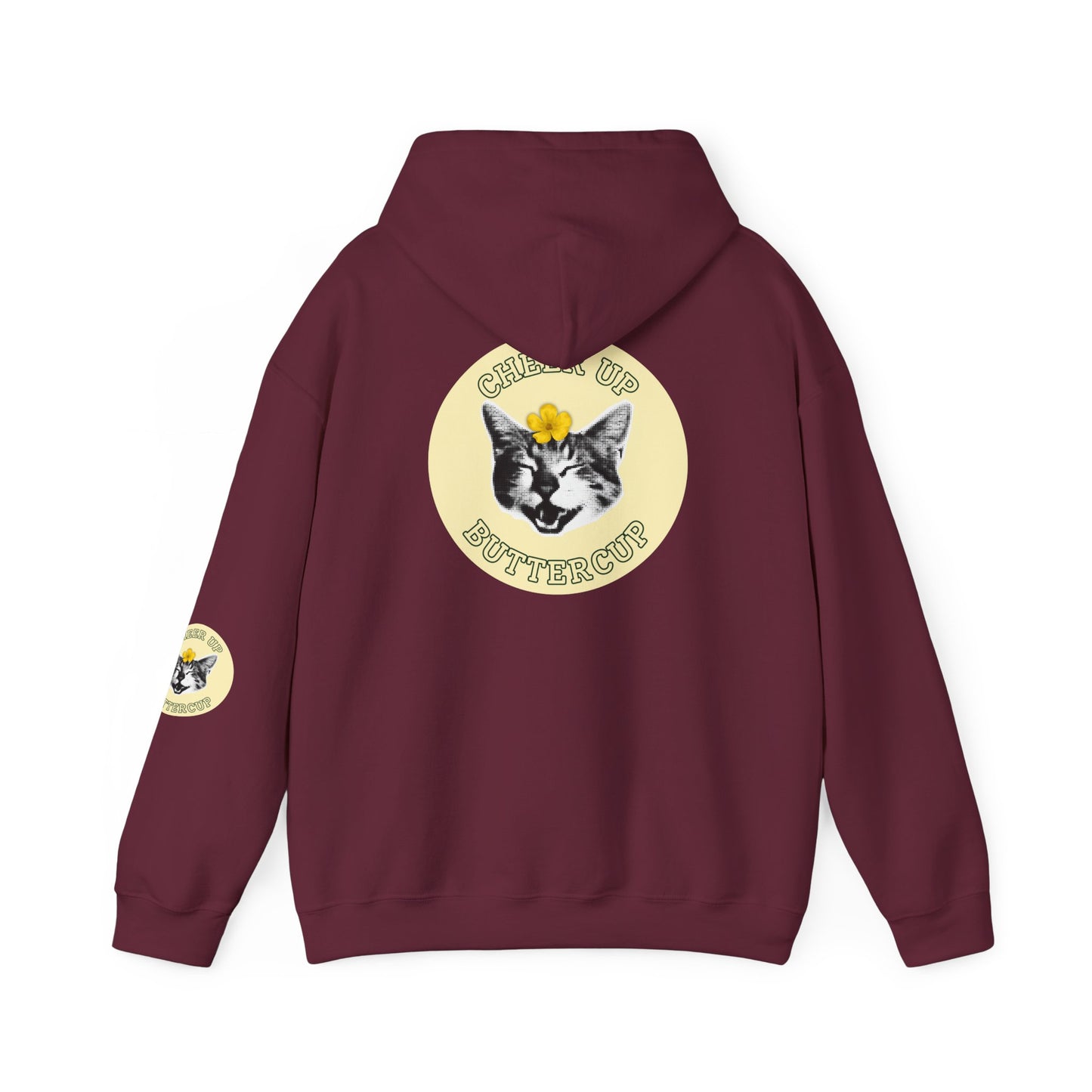 Cheer Up Buttercup Unisex Heavy Blend™ Hooded Sweatshirt