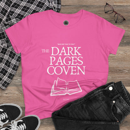Dark Pages Club Dark Romance Novel Women’s Cotton Tee