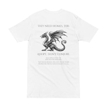 Adopt Dragon Men’s Heavyweight T Shirt