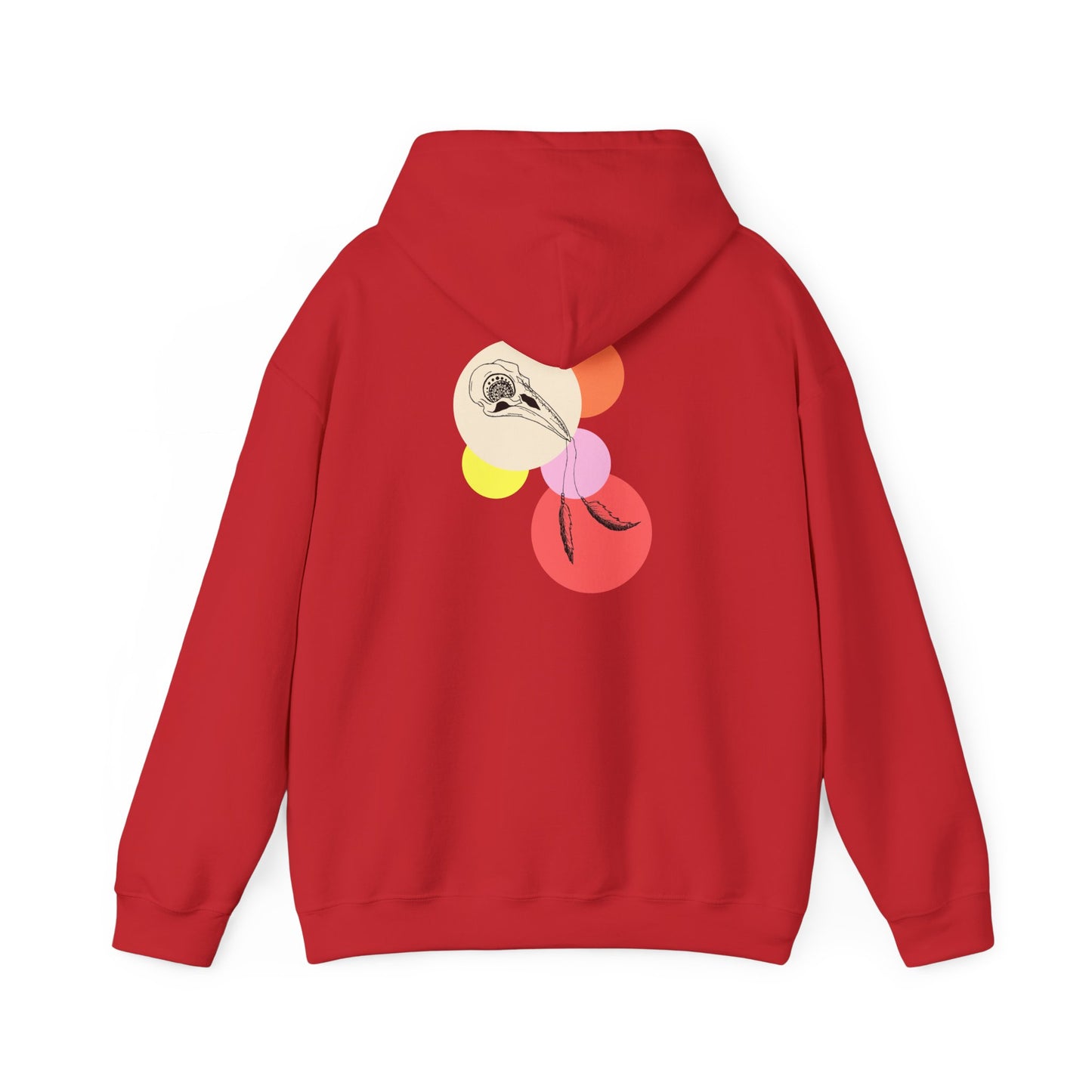 Crow Skull Unisex Heavy Blend™ Hooded Sweatshirt