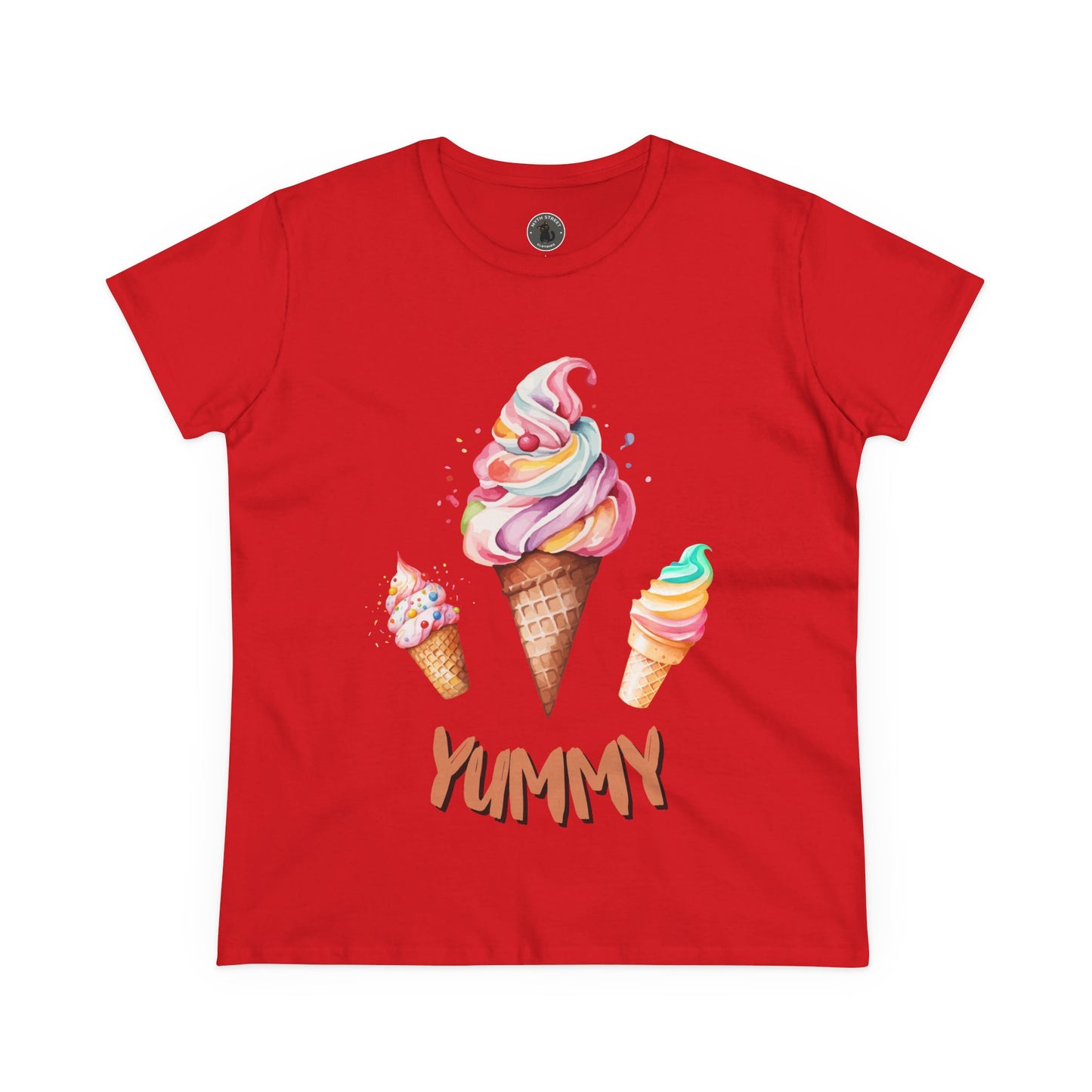 Yummy Women's Midweight Cotton Tee