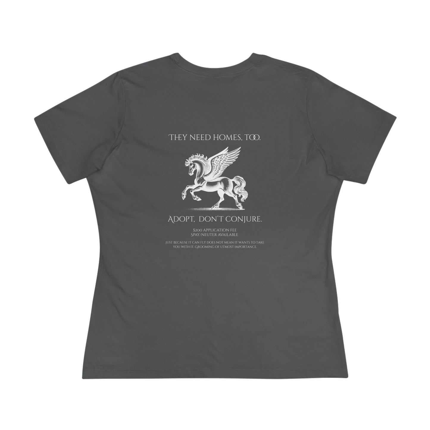 Adopt Pegasus Women's Cotton Tee