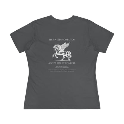 Adopt Pegasus Women's Cotton Tee