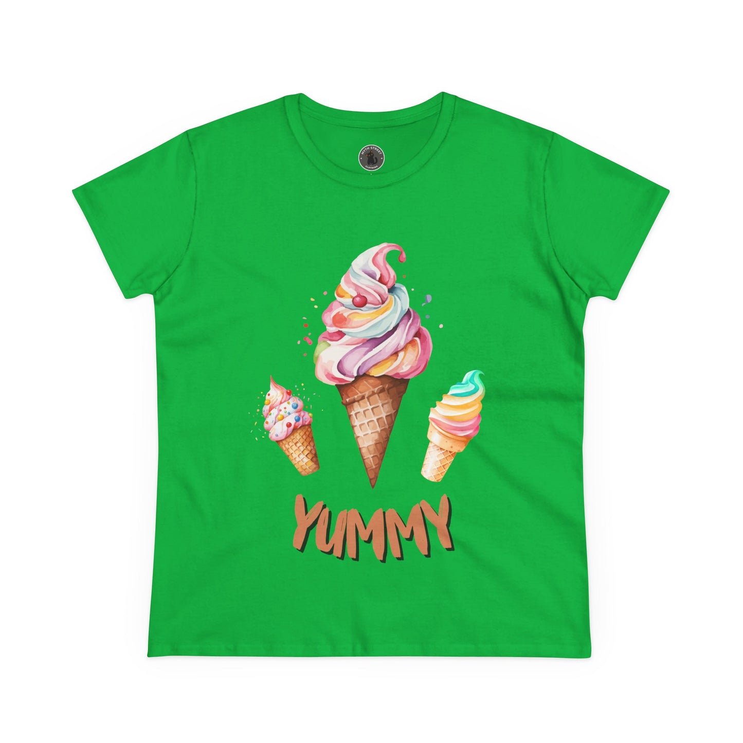 Yummy Women's Midweight Cotton Tee