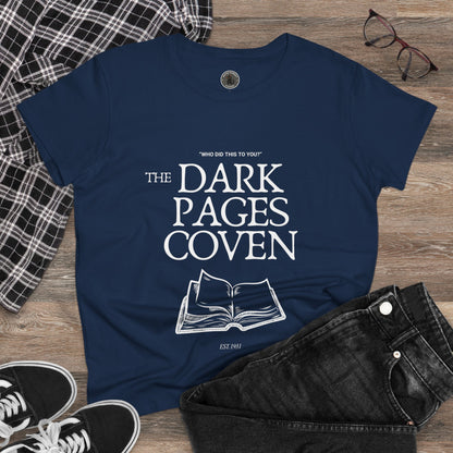Dark Pages Club Dark Romance Novel Women’s Cotton Tee