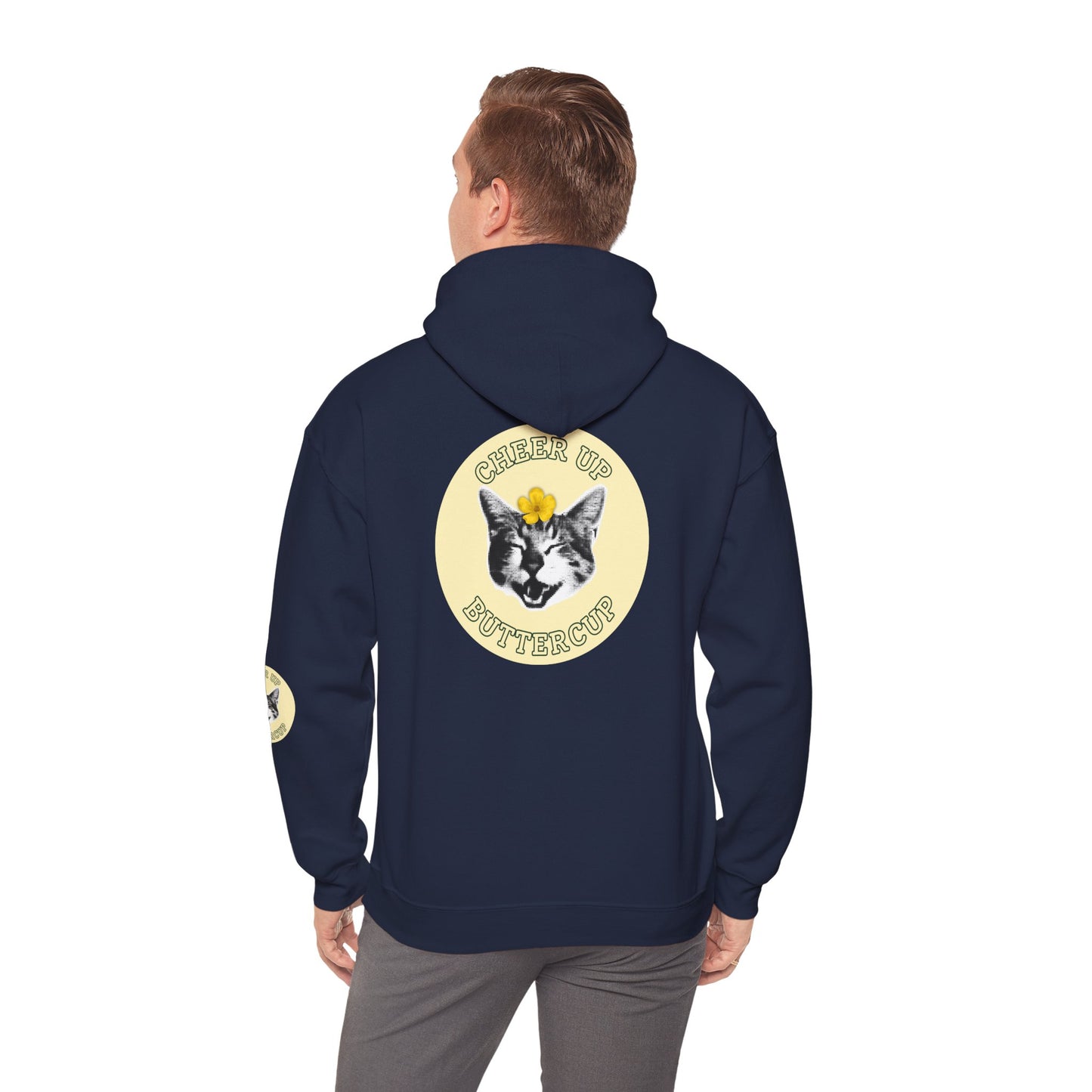 Cheer Up Buttercup Unisex Heavy Blend™ Hooded Sweatshirt