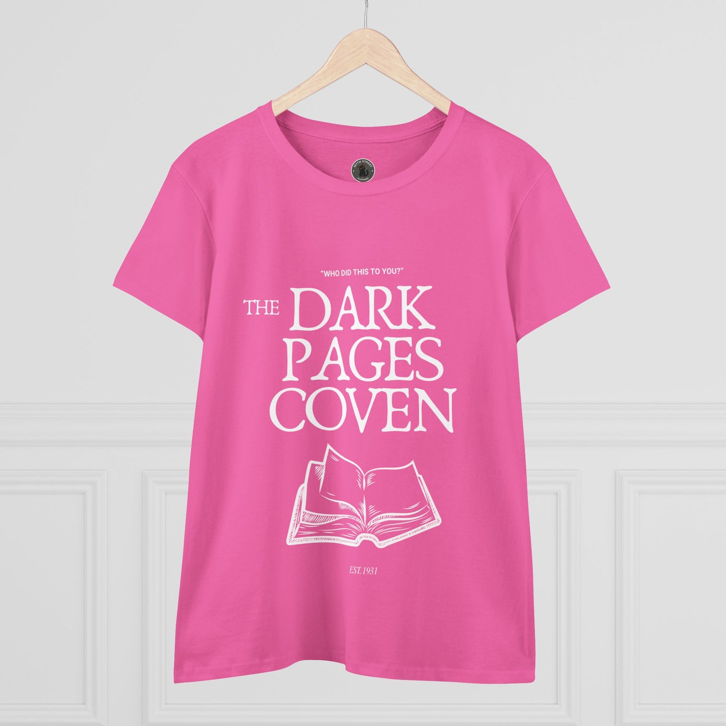 Dark Pages Club Dark Romance Novel Women’s Cotton Tee