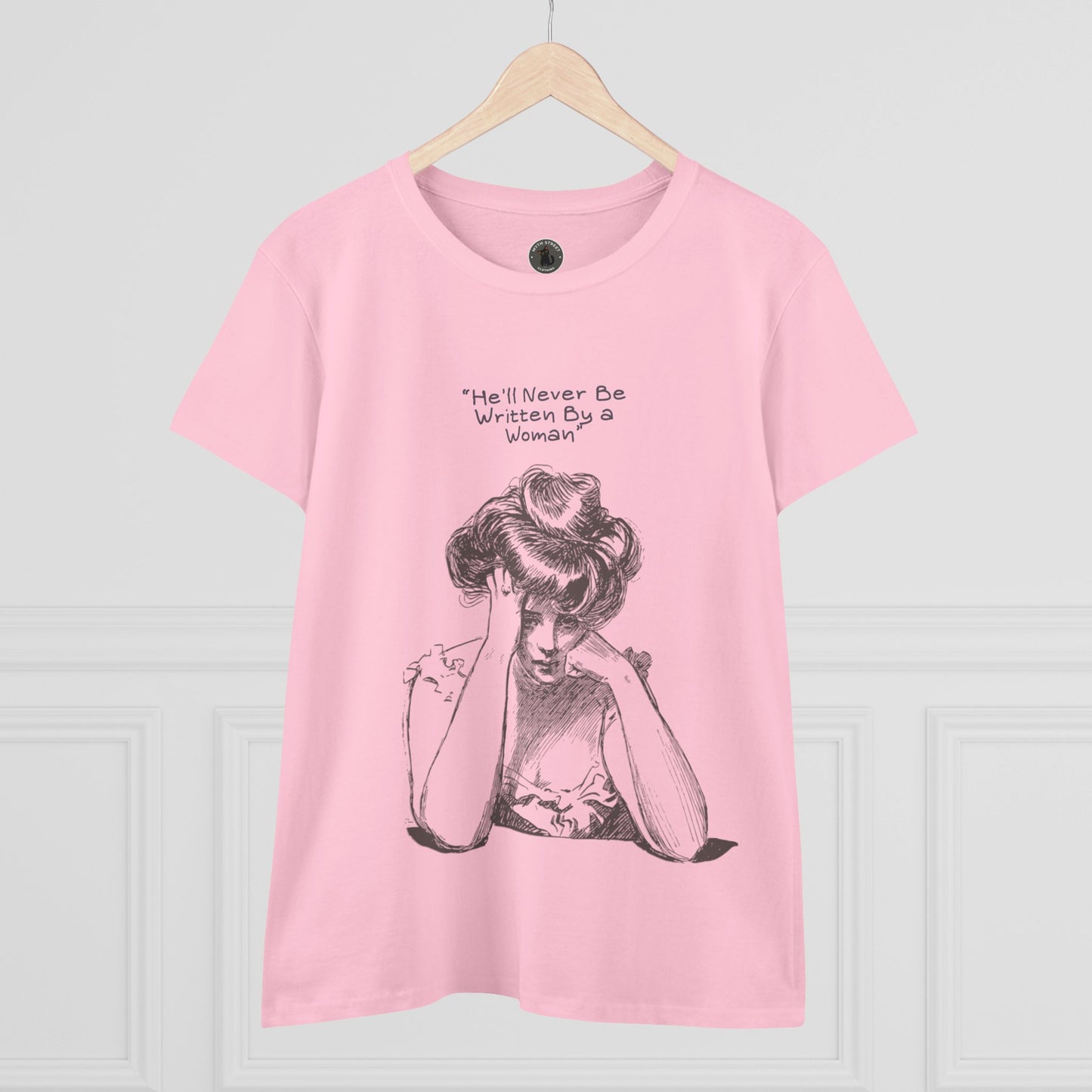 Written by a Woman Women's Midweight Cotton Tee