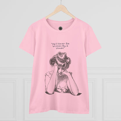 Written by a Woman Women's Midweight Cotton Tee