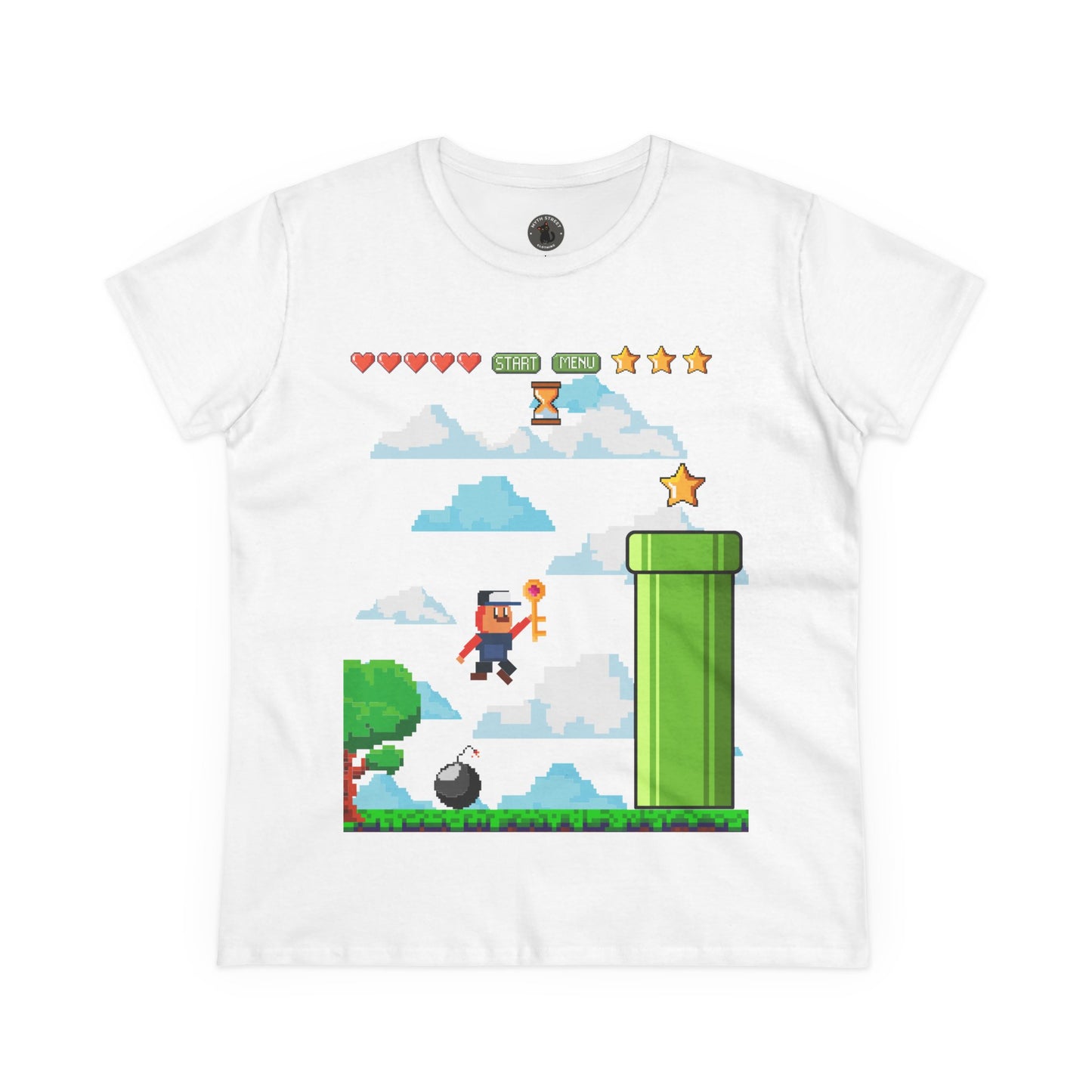 Video Game Women's Midweight Cotton Tee