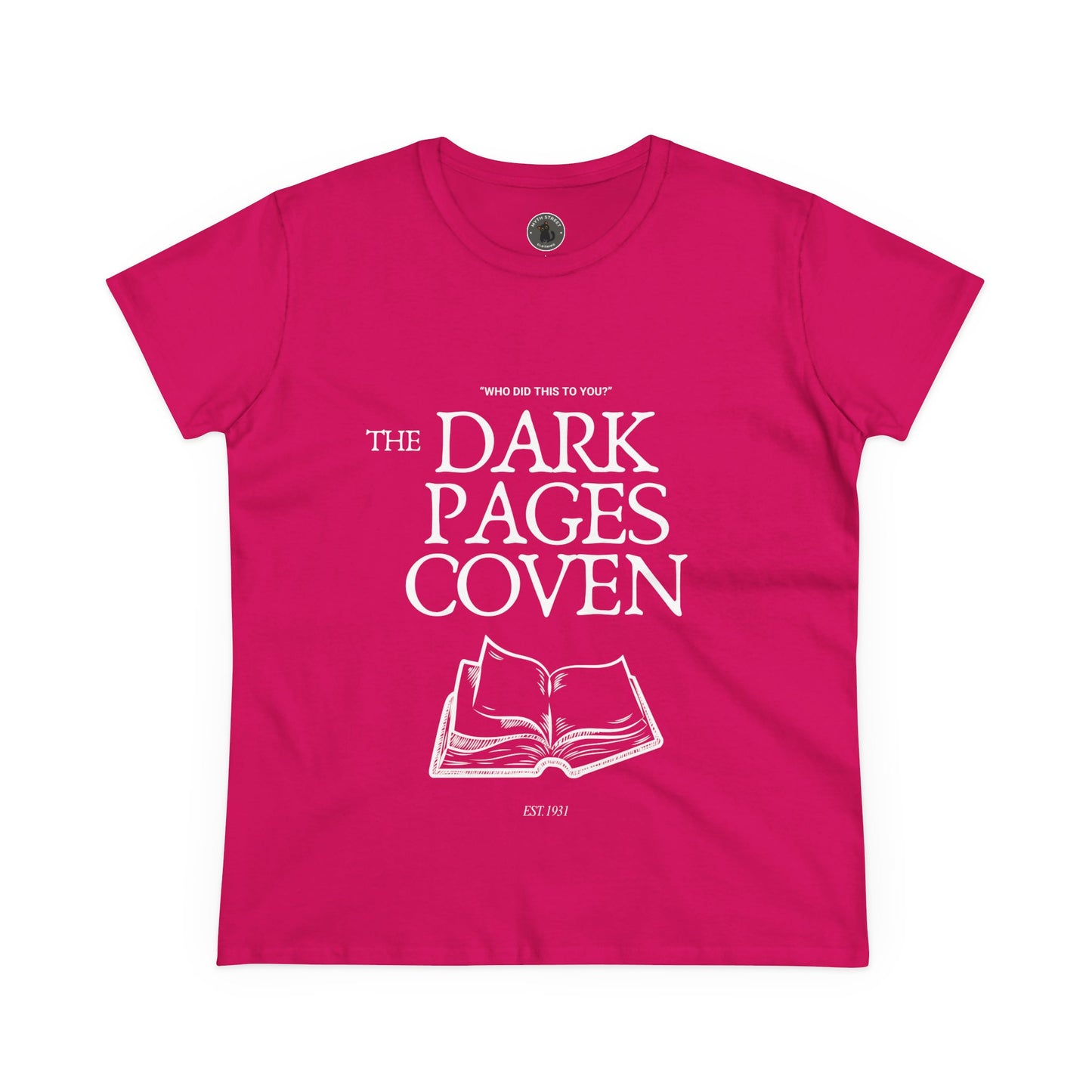 Dark Pages Club Dark Romance Novel Women’s Cotton Tee