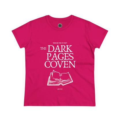Dark Pages Club Dark Romance Novel Women’s Cotton Tee