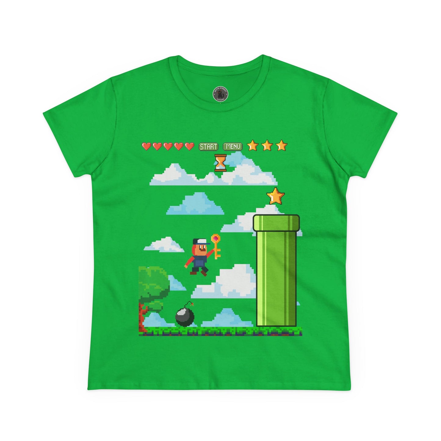 Video Game Women's Midweight Cotton Tee