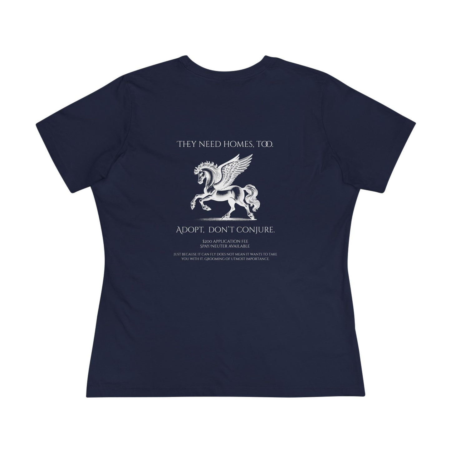 Adopt Pegasus Women's Cotton Tee