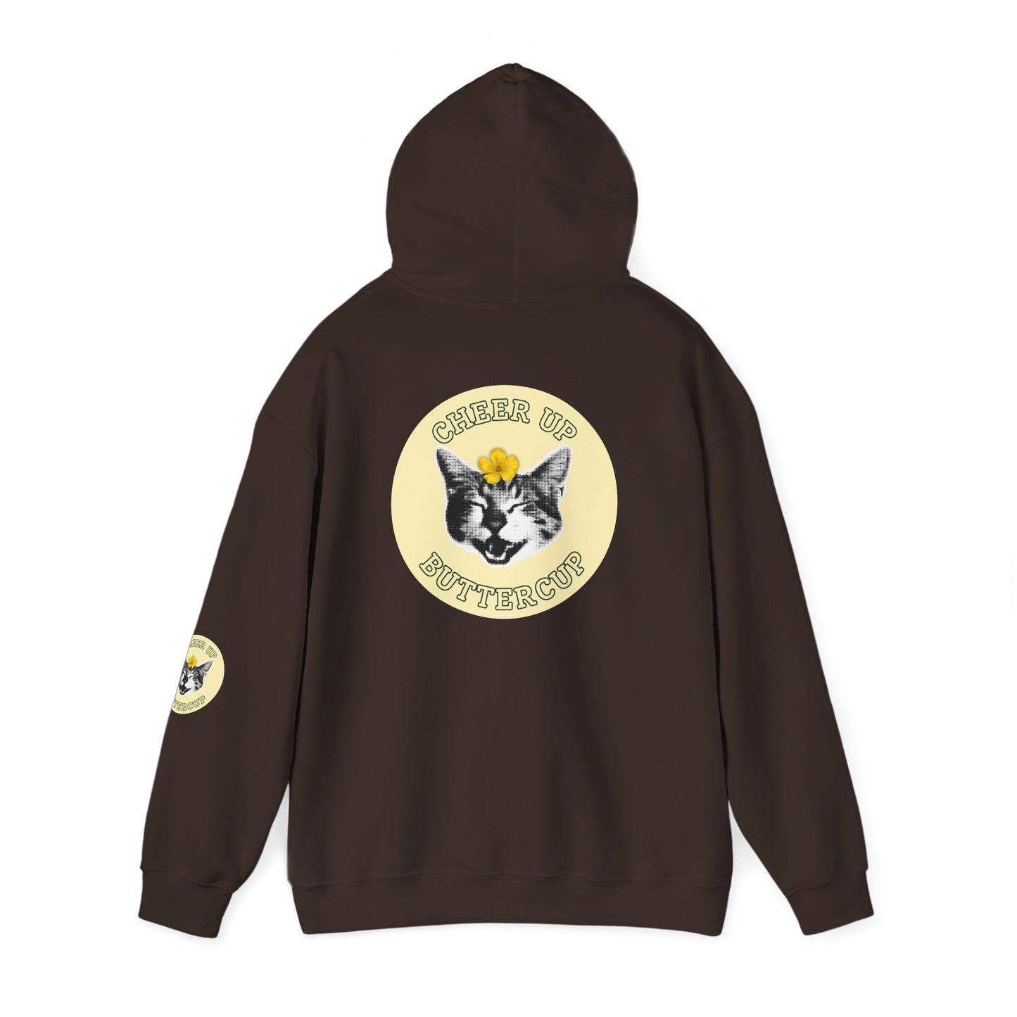 Cheer Up Buttercup Unisex Heavy Blend™ Hooded Sweatshirt