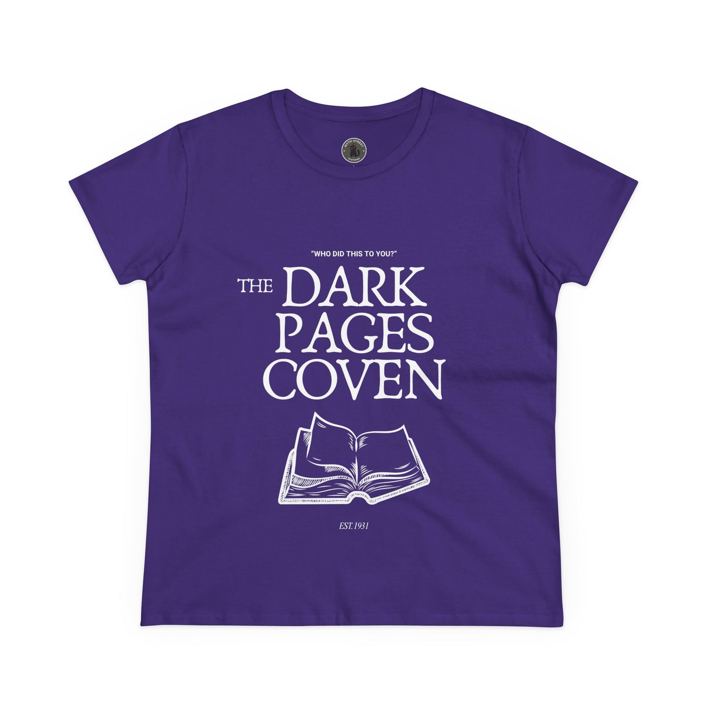 Dark Pages Club Dark Romance Novel Women’s Cotton Tee
