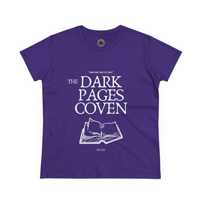 Dark Pages Club Dark Romance Novel Women’s Cotton Tee
