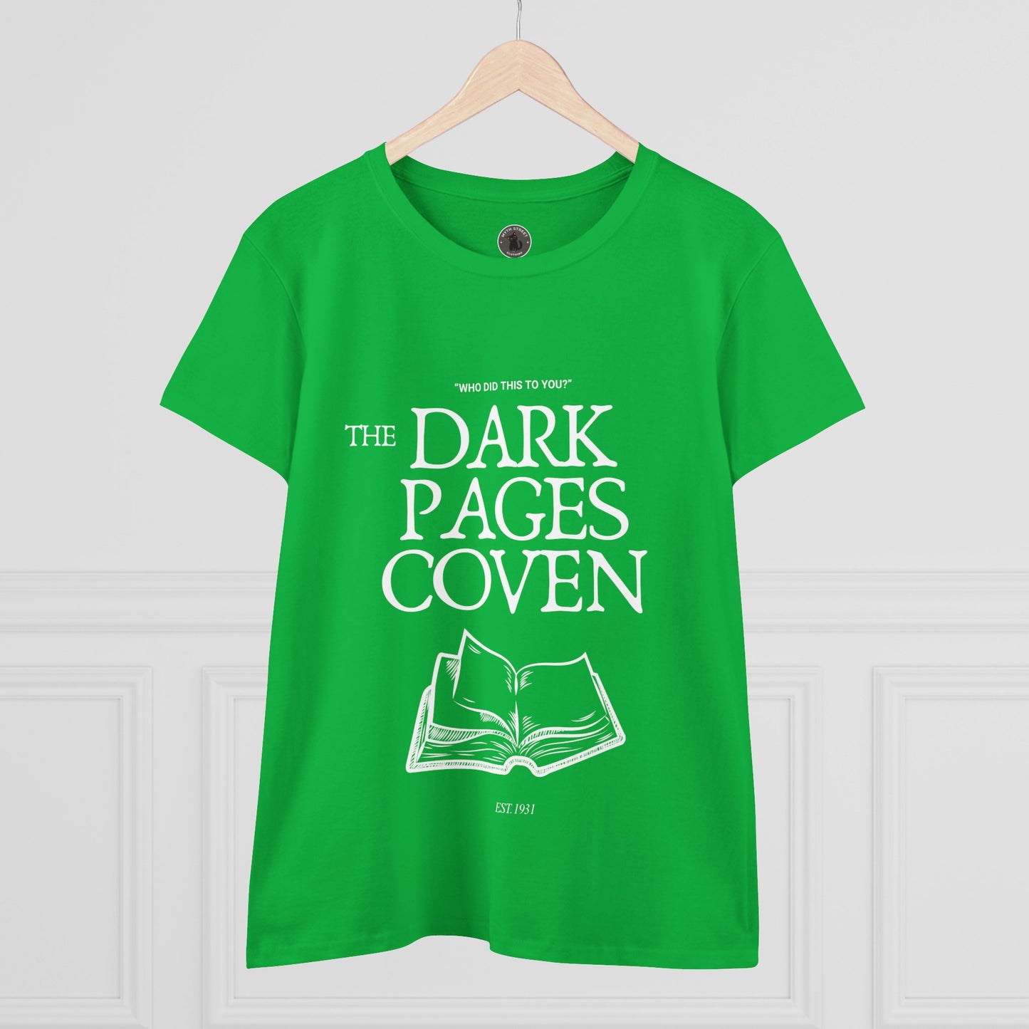Dark Pages Club Dark Romance Novel Women’s Cotton Tee