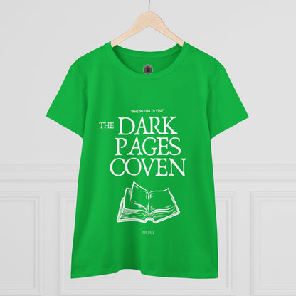 Dark Pages Club Dark Romance Novel Women’s Cotton Tee