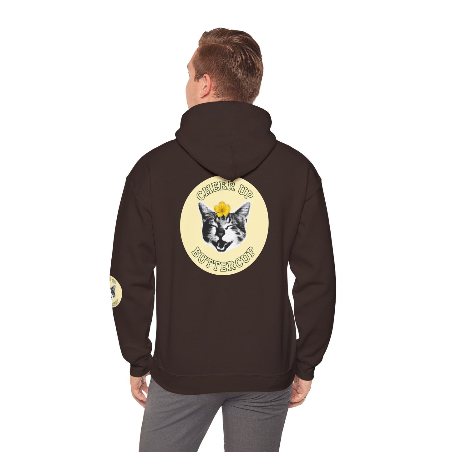 Cheer Up Buttercup Unisex Heavy Blend™ Hooded Sweatshirt