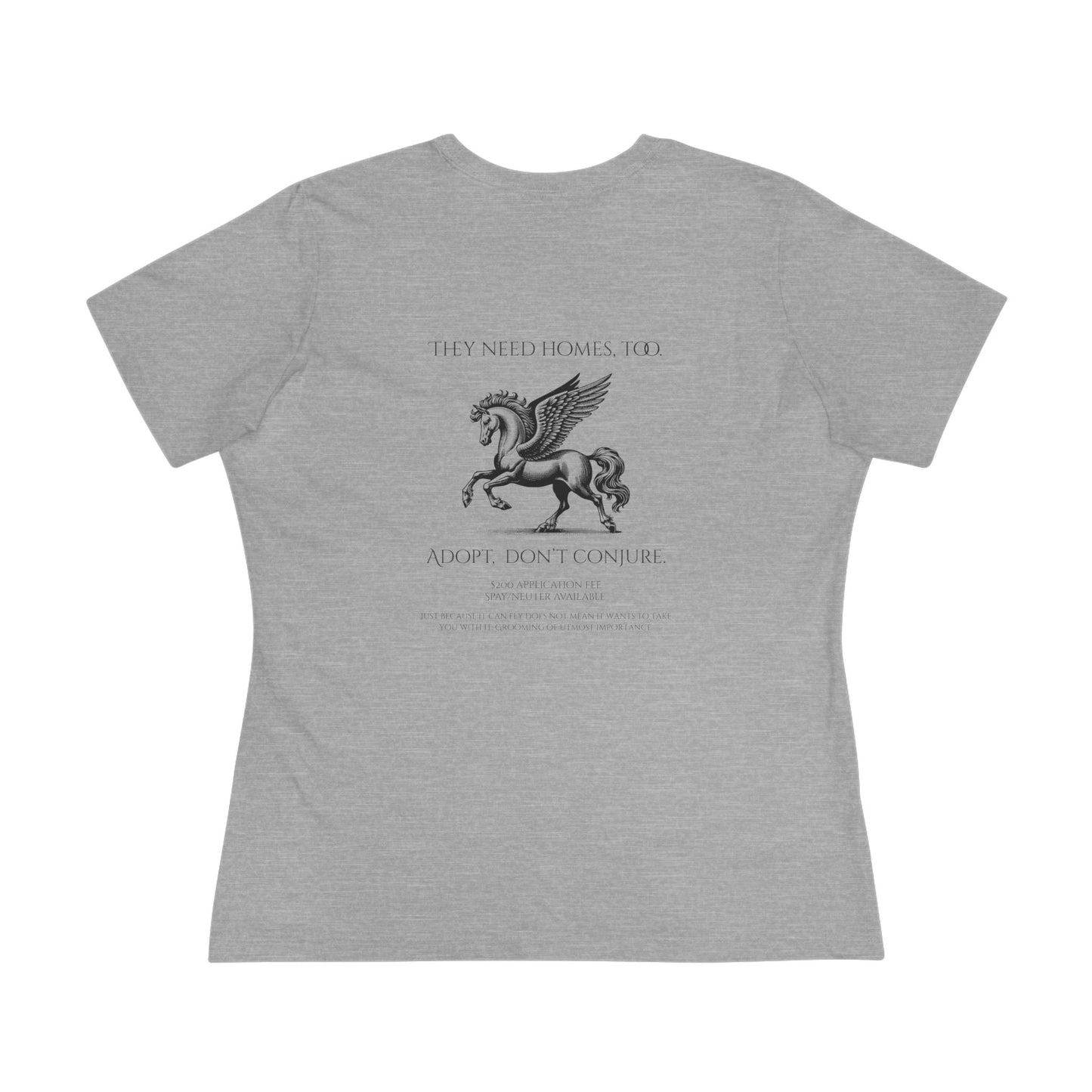 Adopt Pegasus Women's Cotton Tee