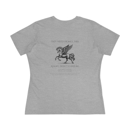 Adopt Pegasus Women's Cotton Tee