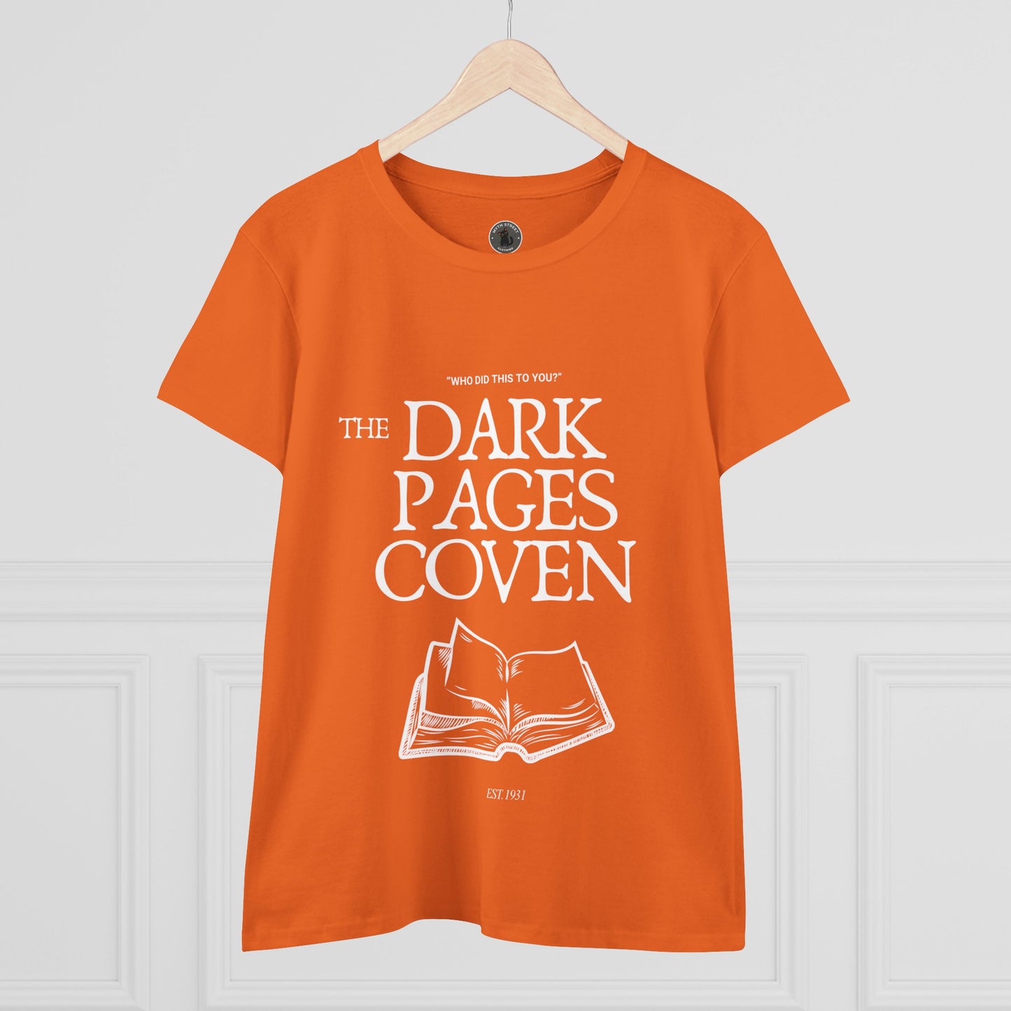 Dark Pages Club Dark Romance Novel Women’s Cotton Tee