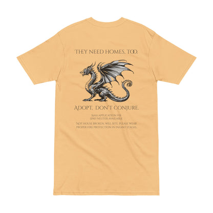 Adopt Dragon Men’s Heavyweight T Shirt