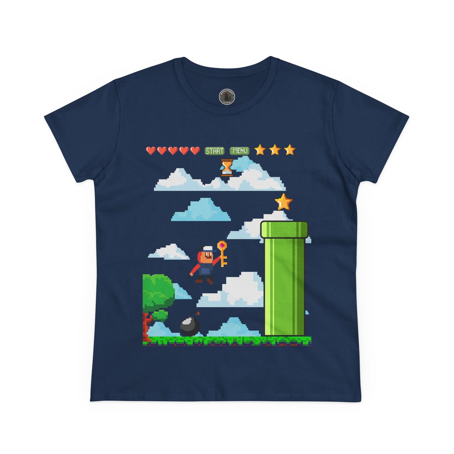 Video Game Women's Midweight Cotton Tee