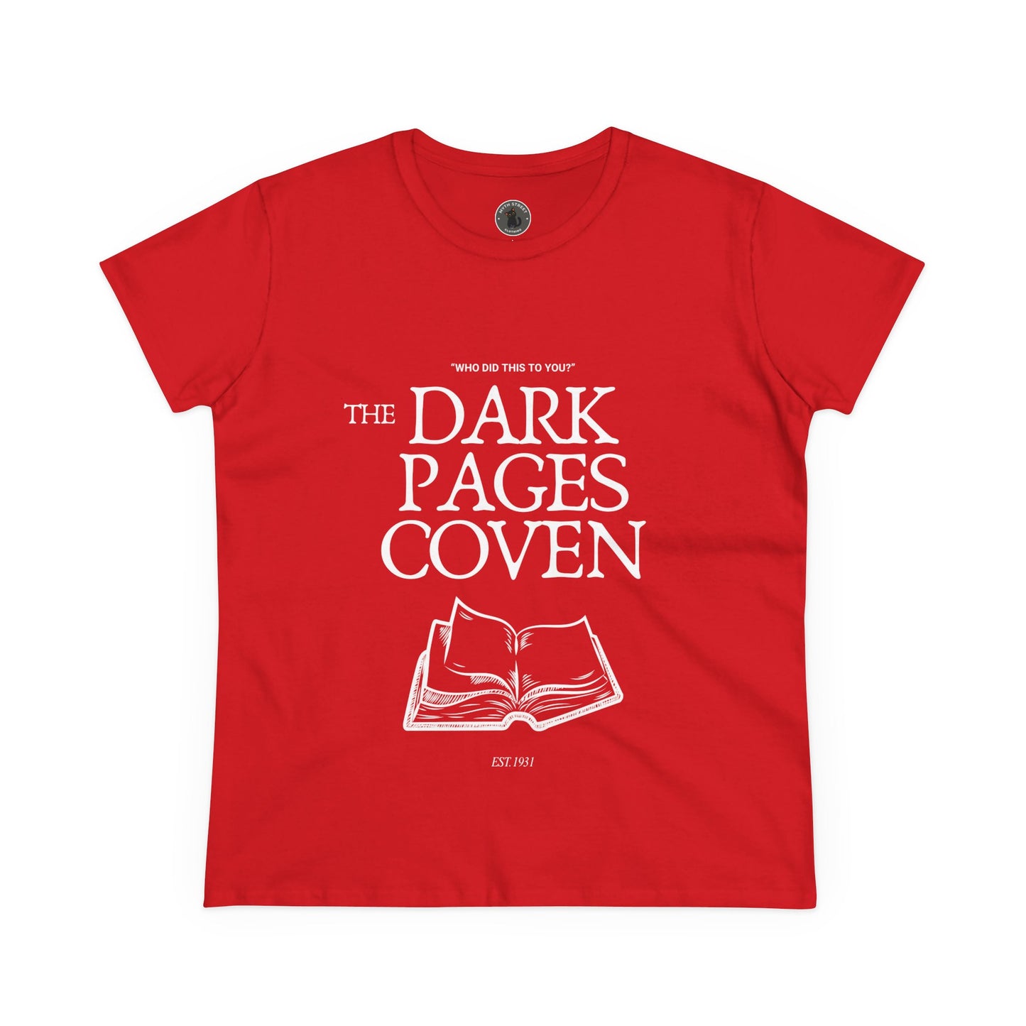 Dark Pages Club Dark Romance Novel Women’s Cotton Tee