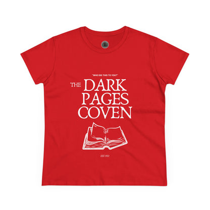 Dark Pages Club Dark Romance Novel Women’s Cotton Tee