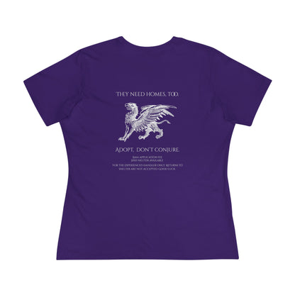 Adopt Griffin Women's Cotton Tee