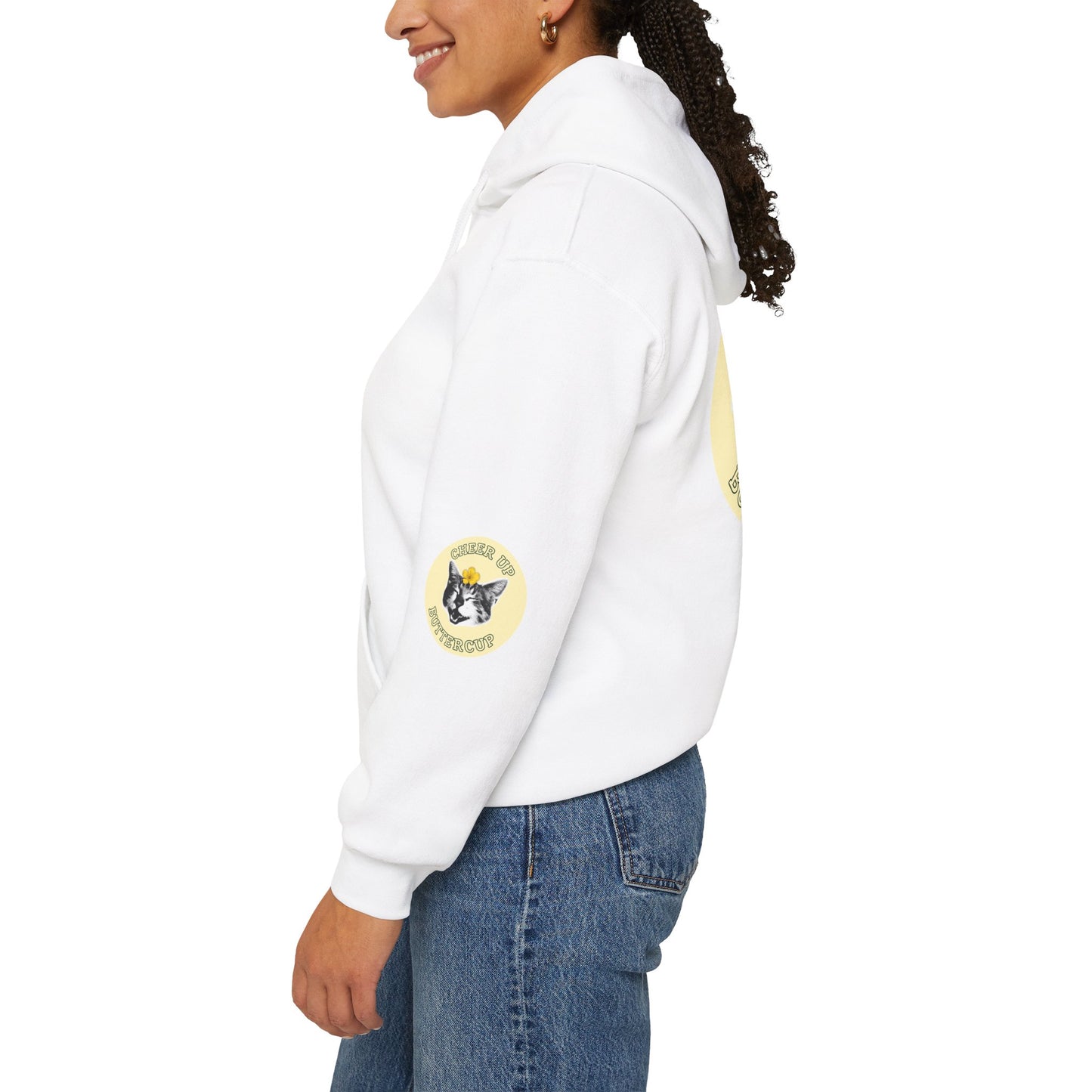 Cheer Up Buttercup Unisex Heavy Blend™ Hooded Sweatshirt