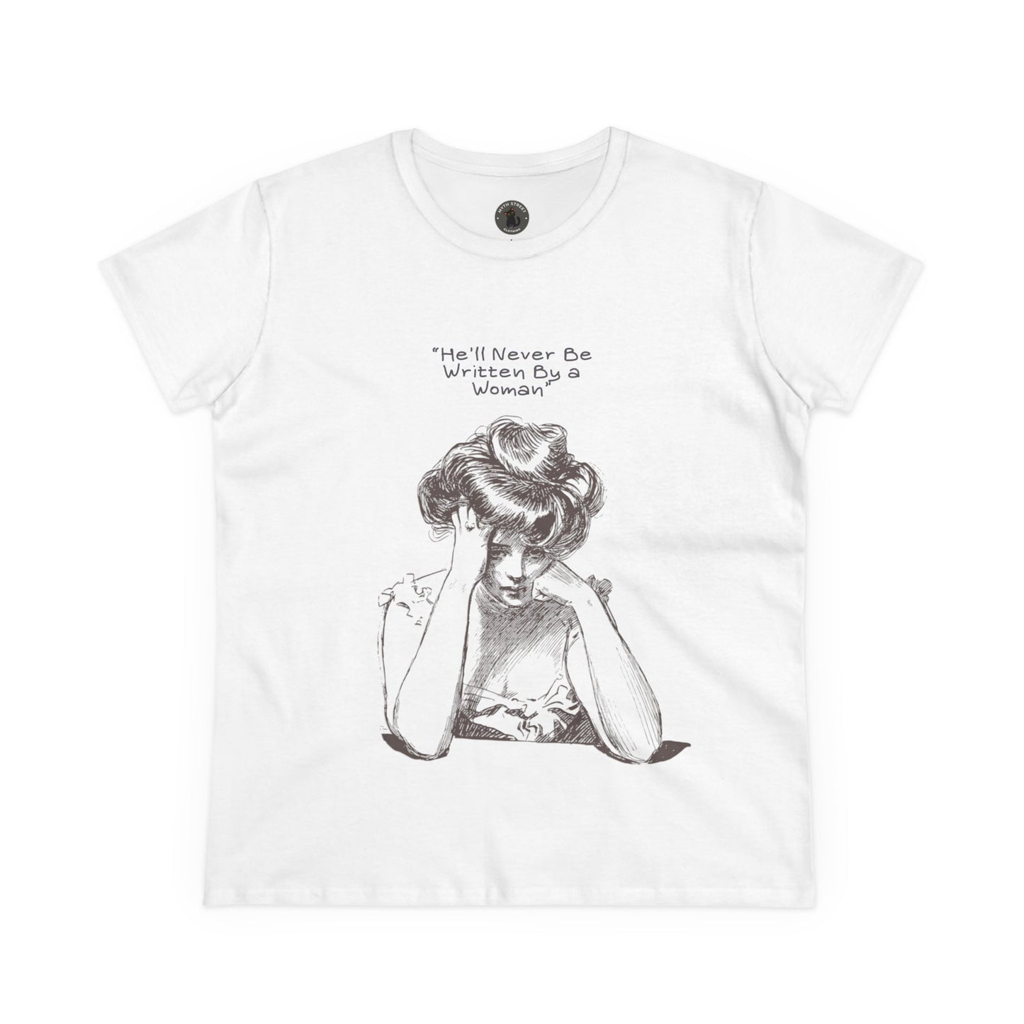 Written by a Woman Women's Midweight Cotton Tee